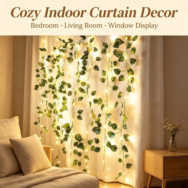 Led Fairy String Lights - 2-metrowe sztuczne lampki LED w kształcie