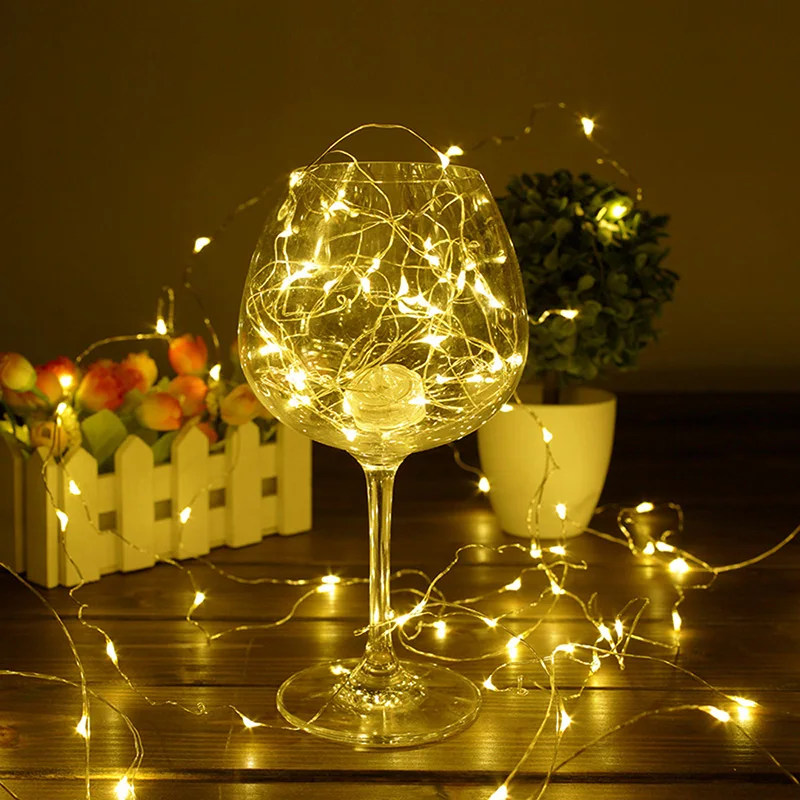 Led Fairy String Lights - Ozdoby na choinkę, wesele, imprezę, lampki