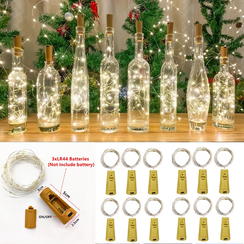 Led Fairy String Lights - 6 szt. 20 LED Lampki LED