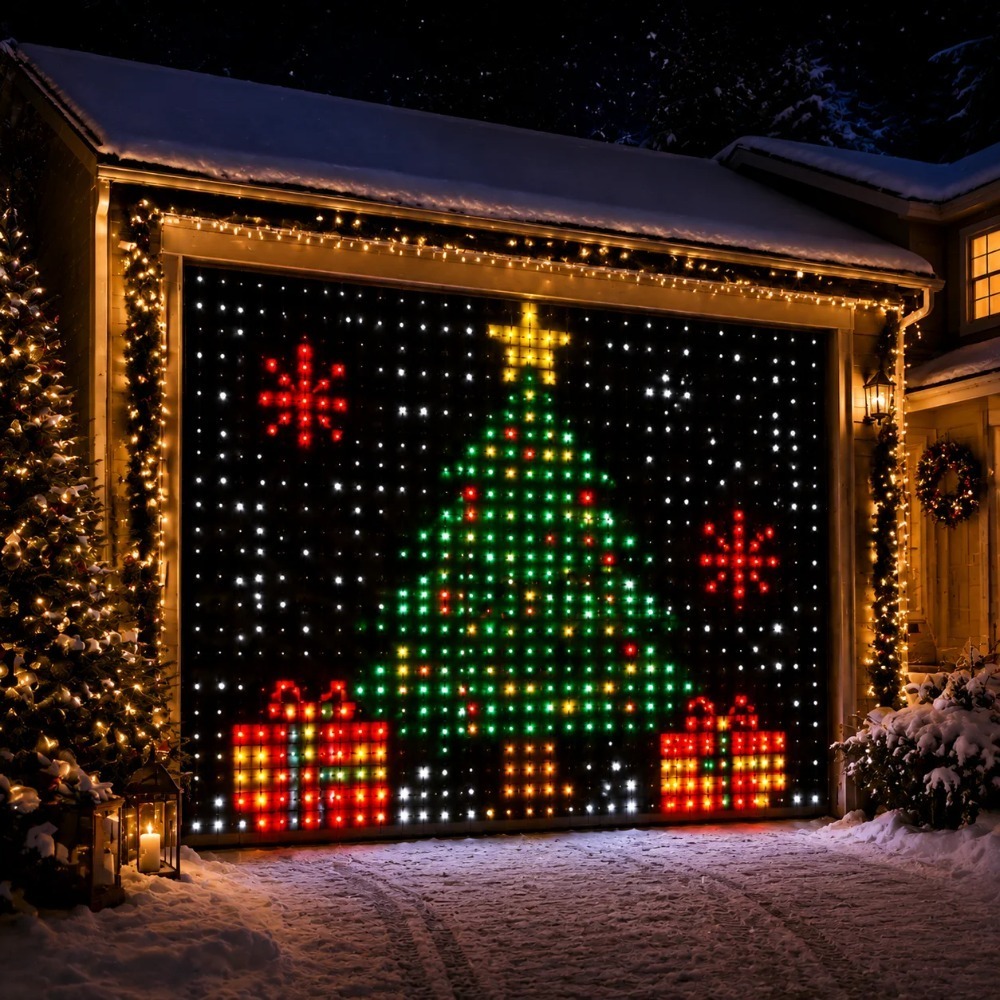 Led Fairy String Lights - Inteligentne zasłony świetlne LED RGB sterowane