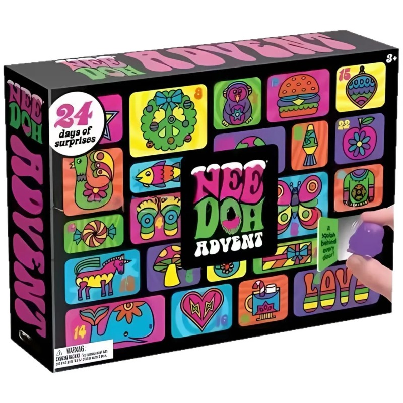 Advent Calendar Gift - Niespodziewany Blind Box Needoh Kalendarz Adwentowy