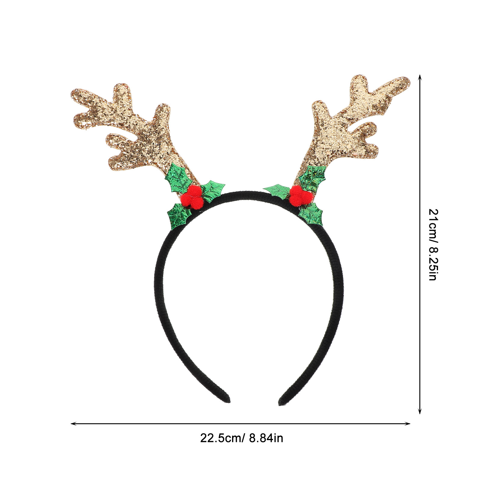 Opaska na głowę z rogami renif – Reindeer Antlers Headband recenzja i cena
