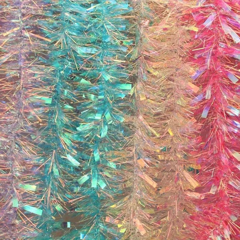 Jasnozielona, opalizująca, hol – Tinsel Garland Decoration recenzja i cena