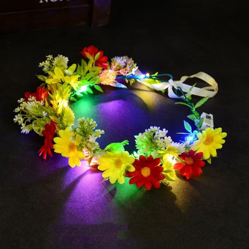 Świecący Kwiatowy Wieniec LED, – Led Fairy String Lights recenzja i cena