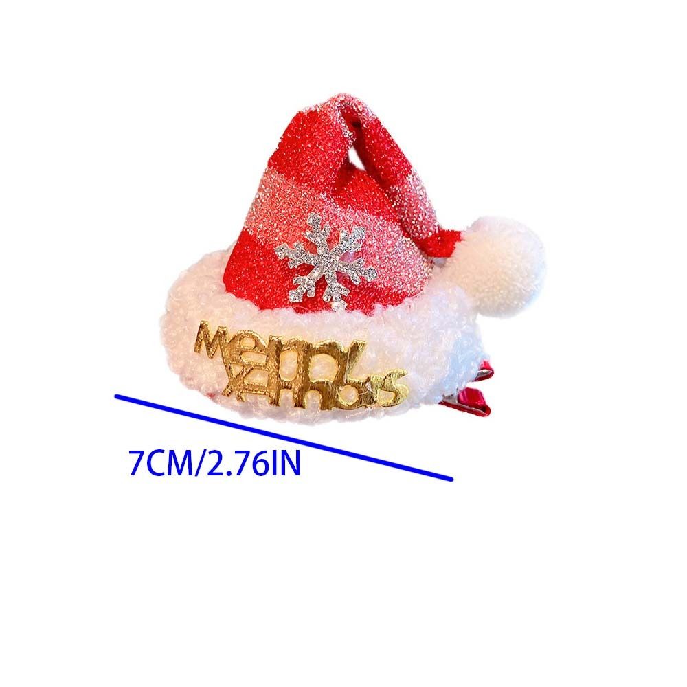 Urocza spinka do włosów z moty – Santa Hat Plush recenzja i cena