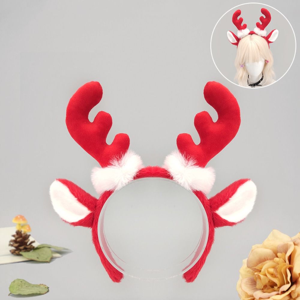 Realistyczna pluszowa opaska z – Reindeer Antlers Headband recenzja i cena