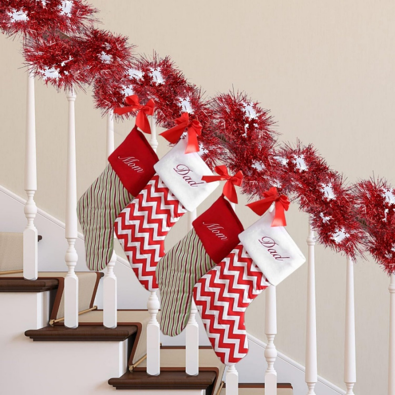 1 szt. Świąteczna girlanda z p – Tinsel Garland Decoration recenzja i cena