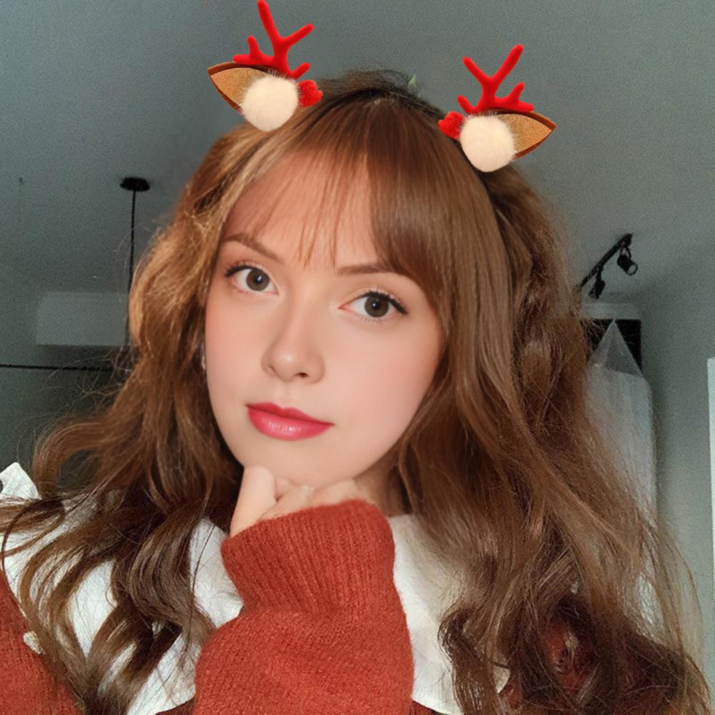 Klipsy do włosów z rogami reni – Reindeer Antlers Headband recenzja i cena