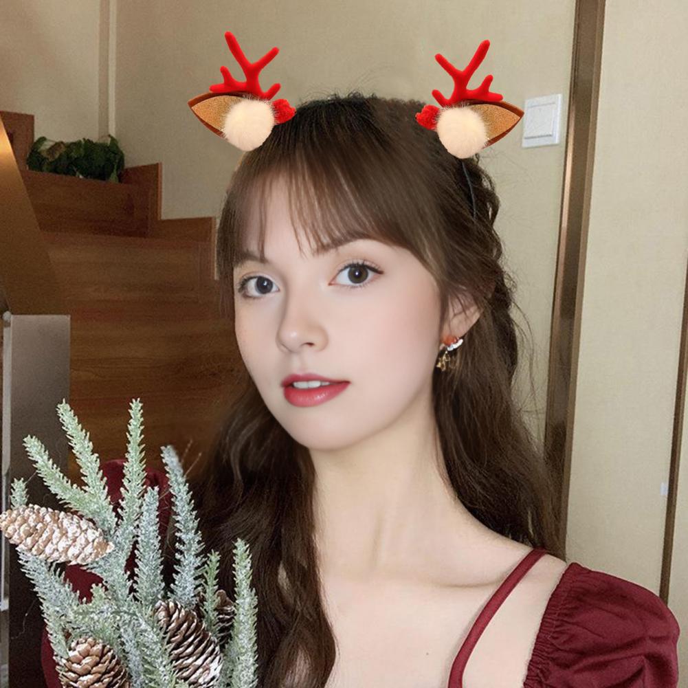 Klipsy do włosów z rogami reni – Reindeer Antlers Headband recenzja i cena