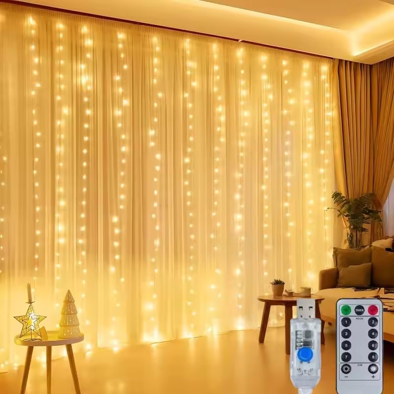 Światełka LED na zasłonę 3/4/6 – Led Fairy String Lights recenzja i cena