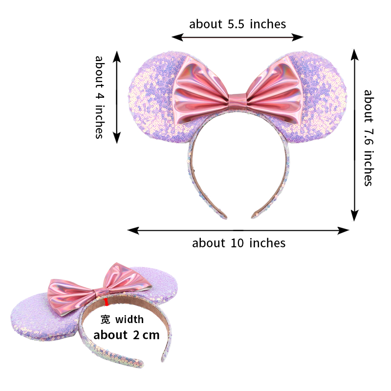 Nowa Duża Opaska na Głowę Disn – Ribbon Bow Gift recenzja i cena