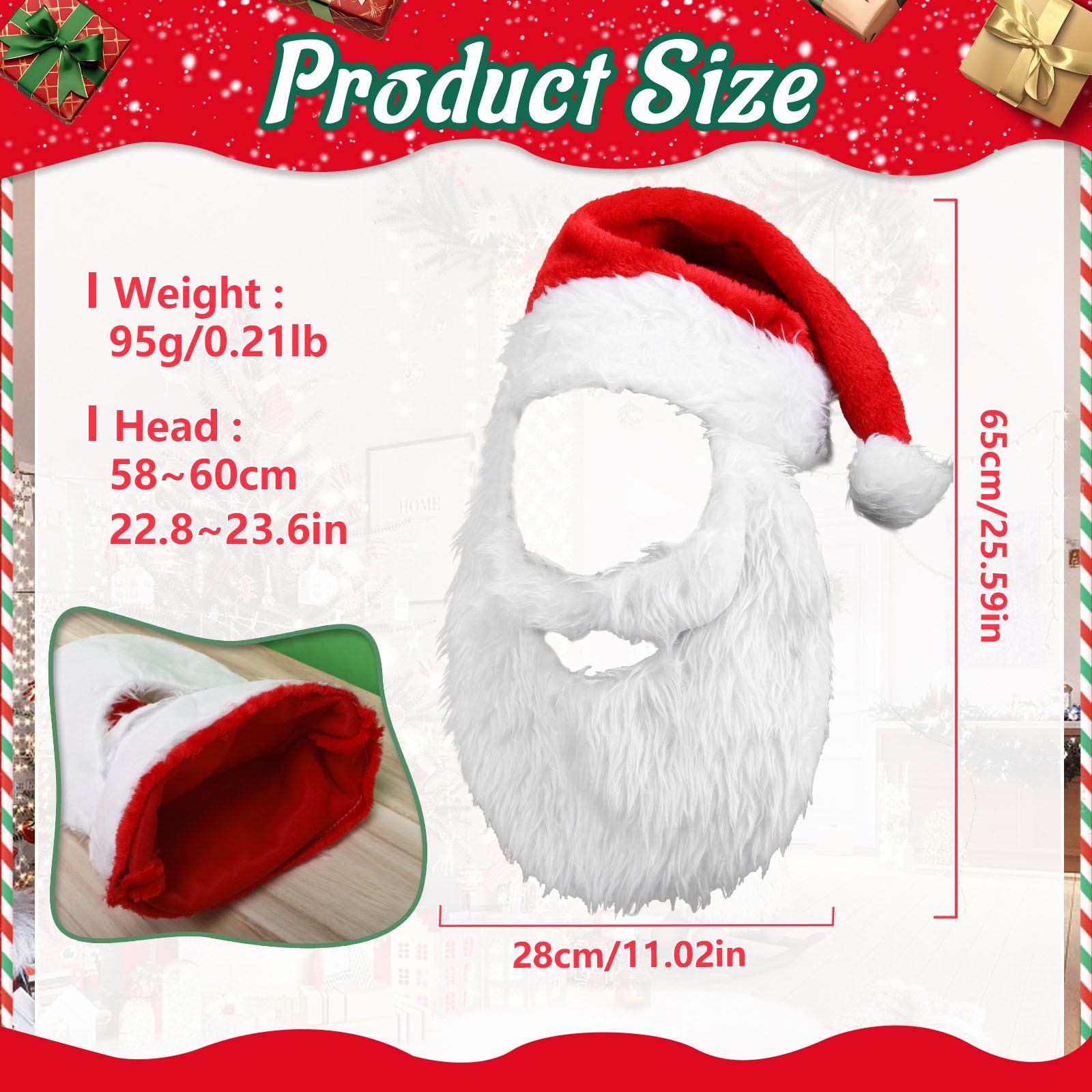 Nowa pluszowa czapka świąteczn – Santa Hat Plush recenzja i cena