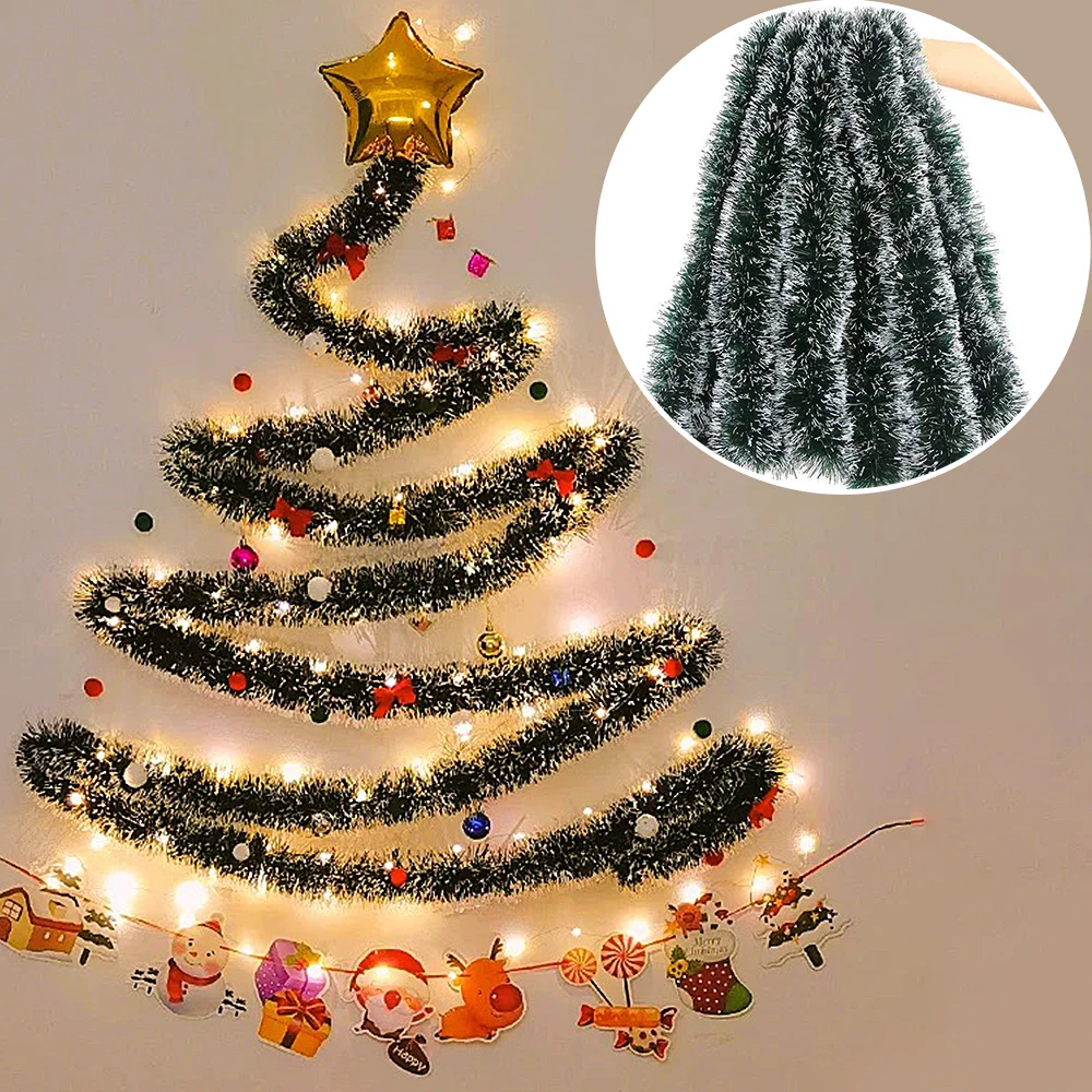 1/3/5 SZT. 2M Metaliczna Zielo – Tinsel Garland Decoration recenzja i cena