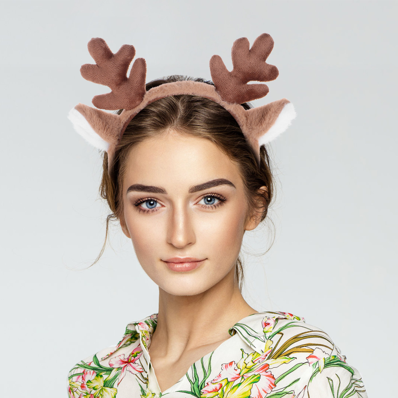 Świąteczna opaska na głowę z m – Reindeer Antlers Headband recenzja i cena