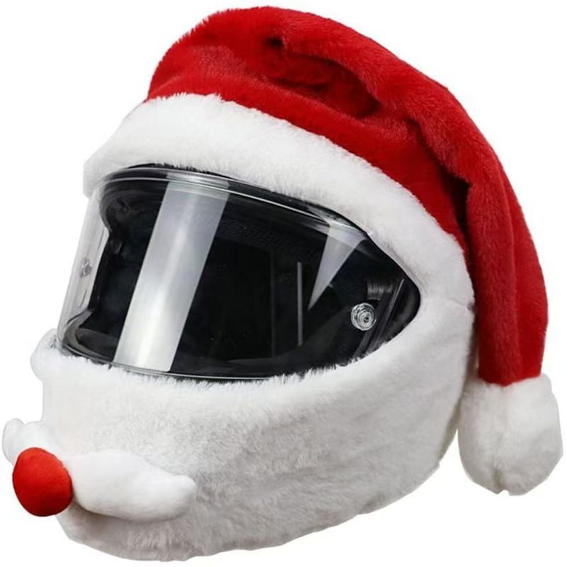 Pluszowy pokrowiec na kask mot – Santa Hat Plush recenzja i cena
